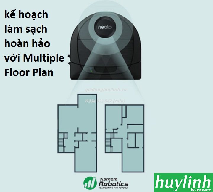 Robot hút bụi Neato D6 Connected 7