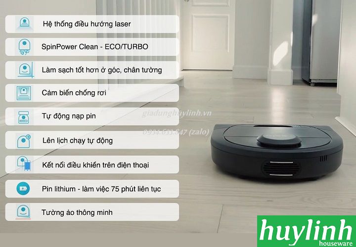 Robot hút bụi Neato D4 Connected 2