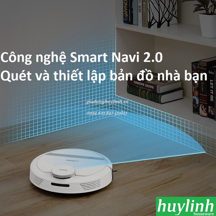 Robot hút bụi Ecovacs Deebot 900 3