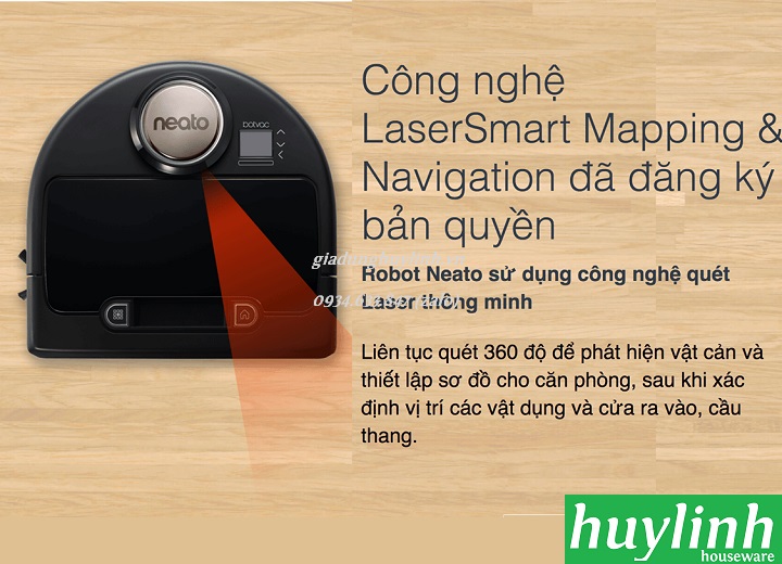 Robot hút bụi Neato Botvac D75 3