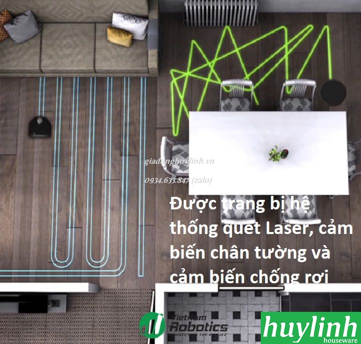 Robot hút bụi Neato Botvac D75 8