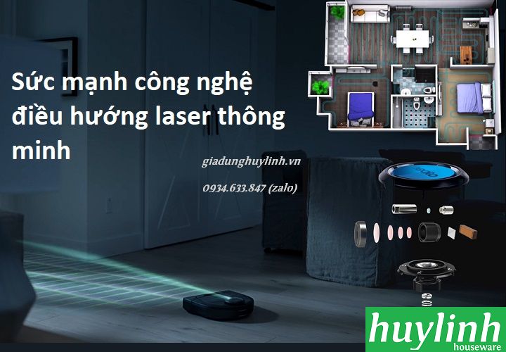 Robot hút bụi Neato D5 Connected 4
