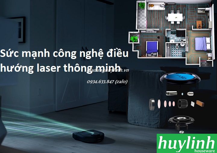 Robot hút bụi Neato D7 Connected 4