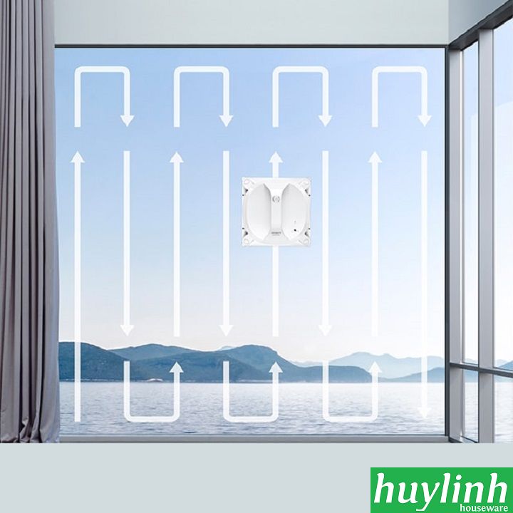 Robot lau kính Ecovacs Winbot X - chính hãng 4