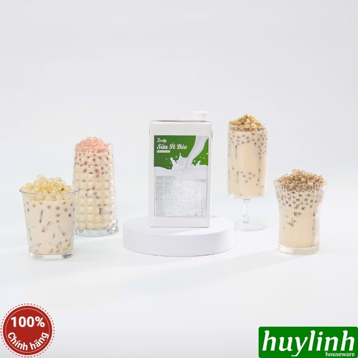 Sữa ít béo - kem thực vật Zestty - 1 lít 2