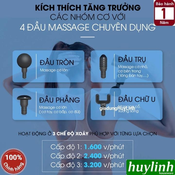 Súng massage cầm tay dùng pin Buheung MK-330 4