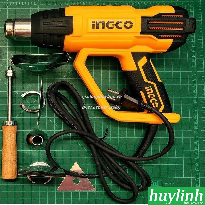 Súng thổi nhiệt hơi nóng Ingco HG200028 - 2000W 2