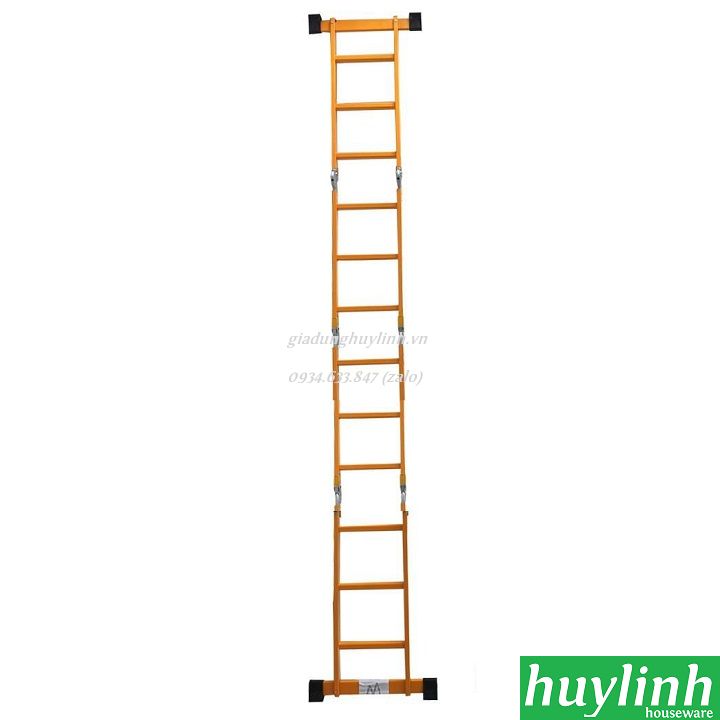 Thang nhôm gấp 4 đoạn Jumbo B303 4