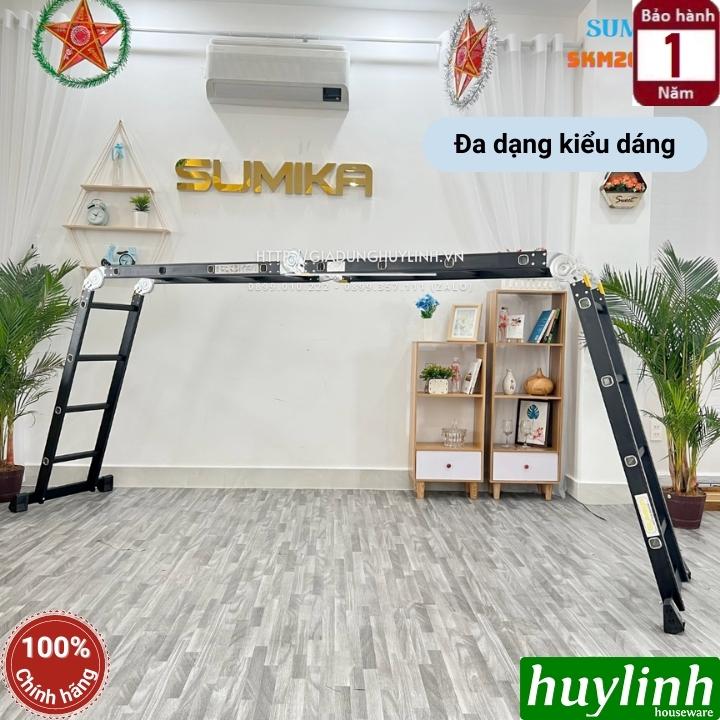 Thang nhôm gấp 4 đoạn Sumika SKM-204 NEW - 4.7 mét 5