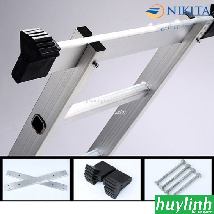 Thang nhôm gấp 4 đoạn Nikita GA47 - 4.7 mét 3