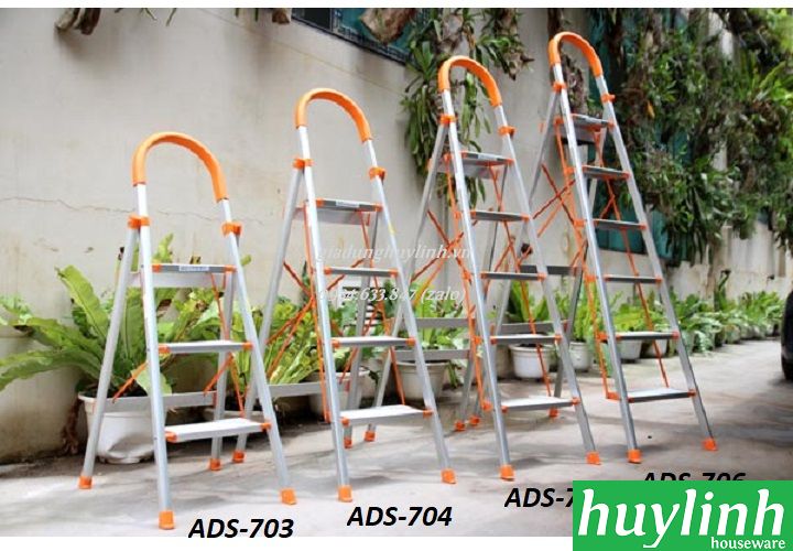 Thang nhôm ghế Advindeq ADS-703 - 3 bậc - giadunghuylinh.vn 6
