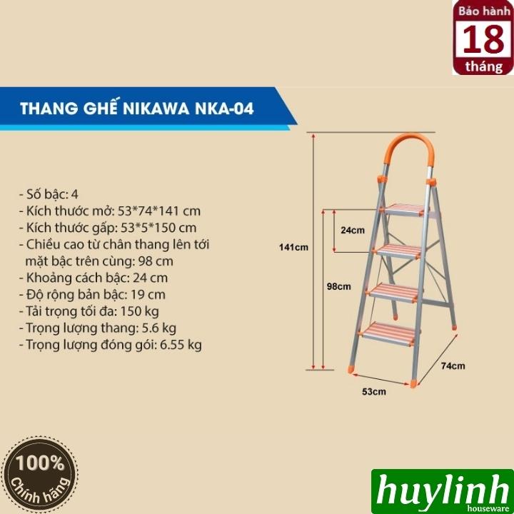 Thang nhôm ghế Nikawa NKA-04 2