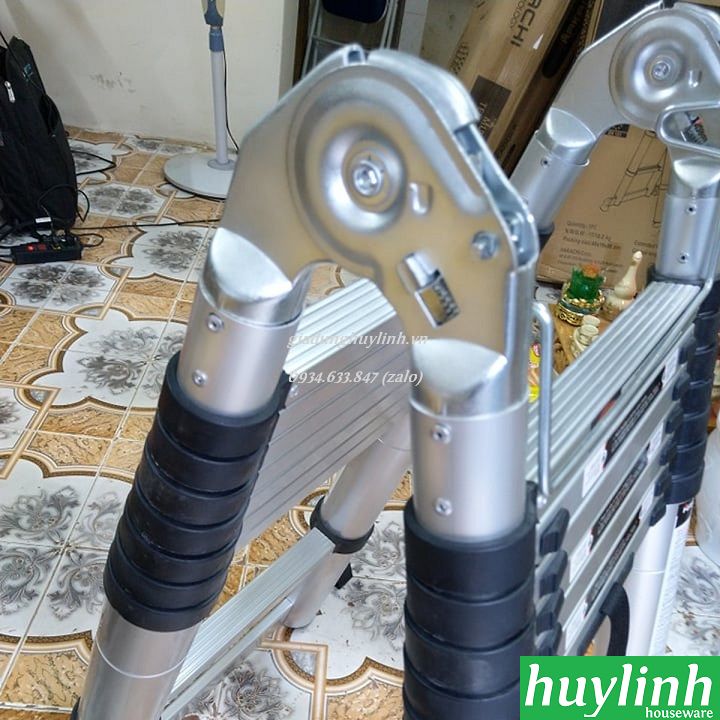 Thang nhôm rút đôi Hakachi HM-18CP - 5.6 mét 4