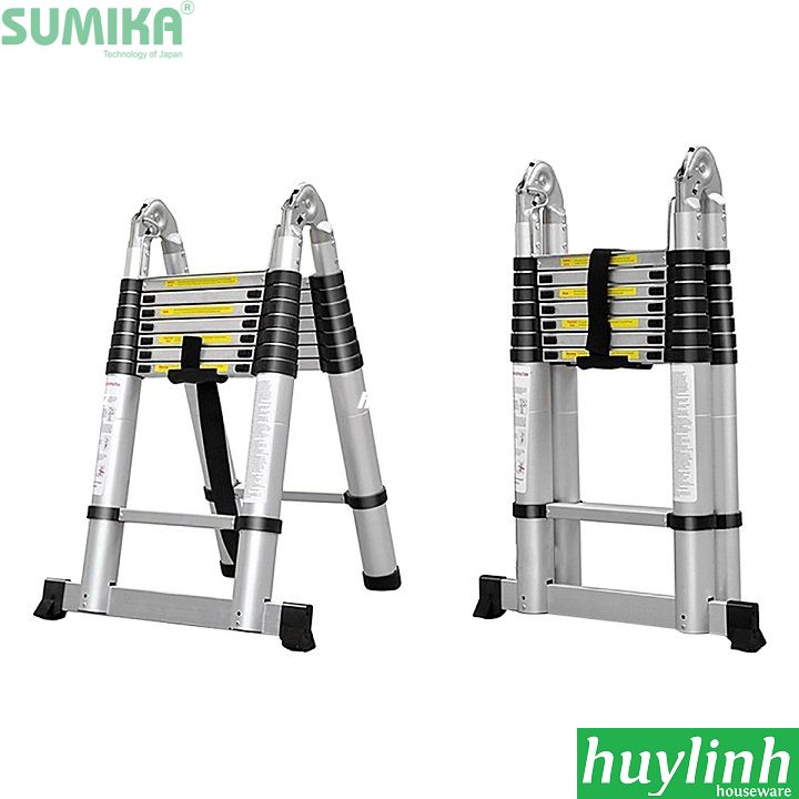 Thang nhôm rút đôi chữ A Sumika SK560D - 5.6m