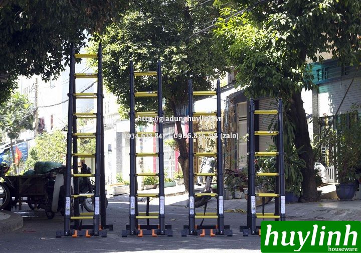 Thang nhôm rút đôi chữ A Sumika SKS380D - 3.8 mét 4