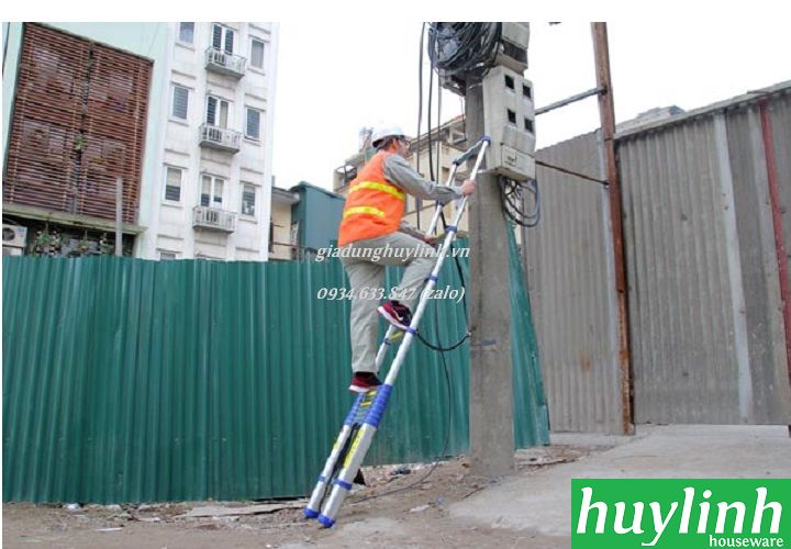 Thang nhôm rút đơn Advindeq ADT214B - 4.9 mét - giadunghuylinh.vn 5