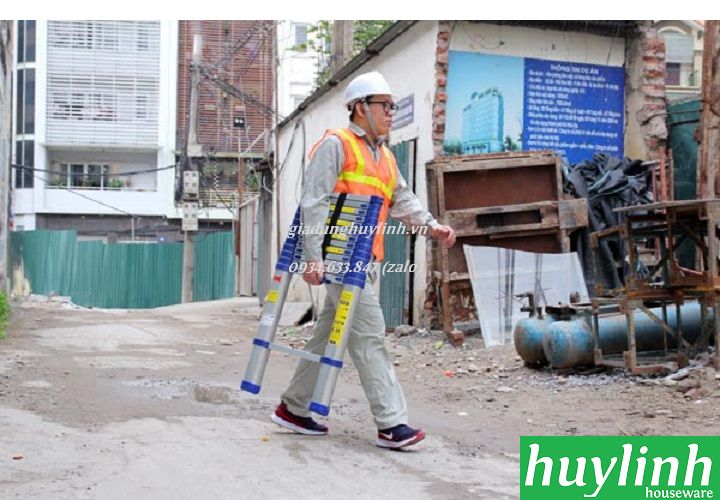 Thang nhôm rút đơn Advindeq ADT214B - 4.9 mét - giadunghuylinh.vn 8