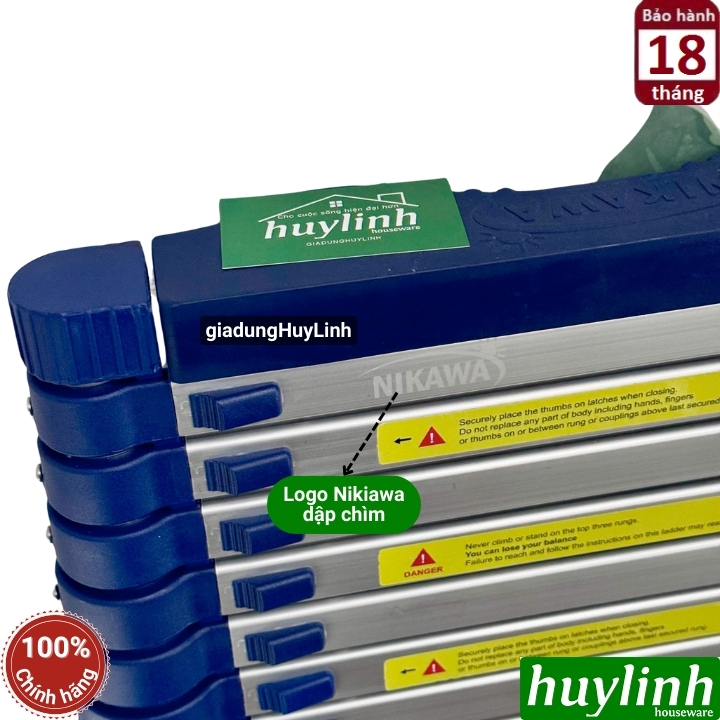 Thang nhôm rút đơn Nikawa NK-54 NEW 5