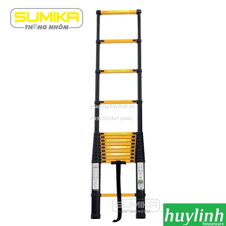 Thang nhôm rút đơn Sumika SKS410 - 4.1 mét (Sơn tĩnh điện) 2