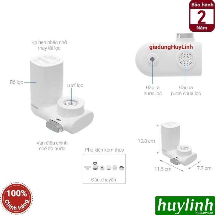Thiết bị máy lọc nước tại vòi Philips AWP3753 2