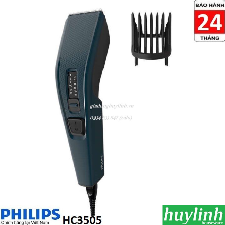 Tông đơ cắt tóc Philips HC3505