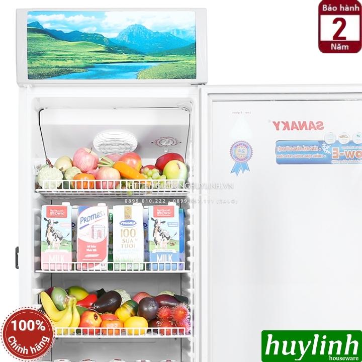 Tủ mát 1 cánh Sanaky VH-308K3L - dung tích 240 lít - công nghệ Inverter 3