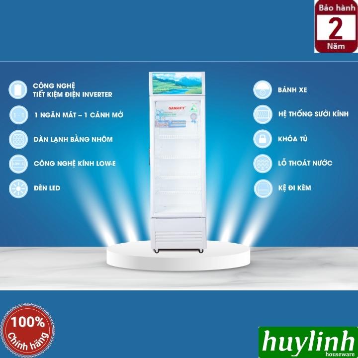 Tủ mát 1 cánh Sanaky VH-308K3L - dung tích 240 lít - công nghệ Inverter 6
