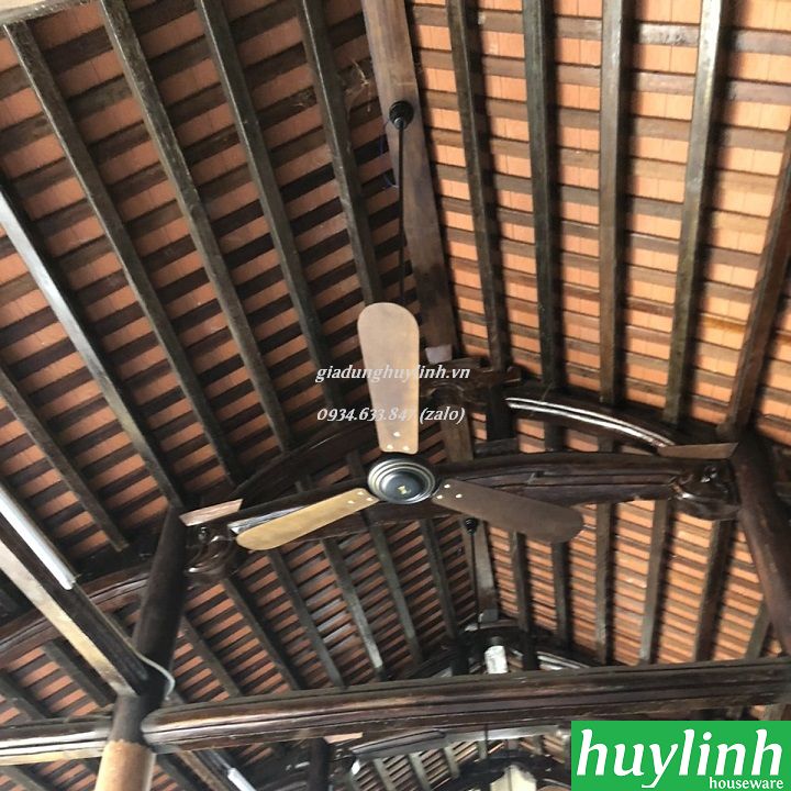 Quạt trần cánh gỗ Kim Thuận Phong KTP CG206 - 3 cánh 2