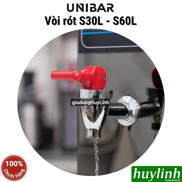 Phụ kiện vòi rót cây đun nước Unibar S30L và S60L