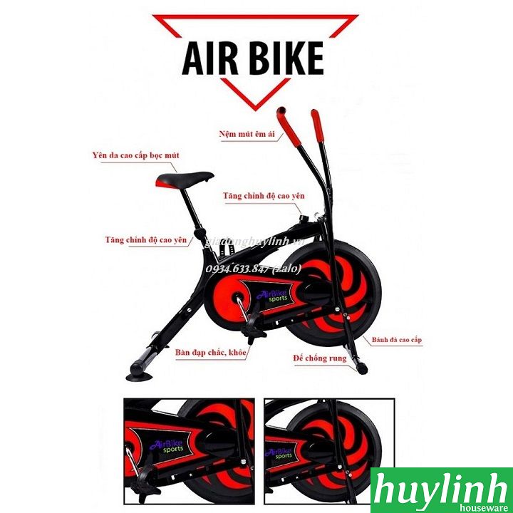 Xe đạp tập thể dục Air Bike MK109 4