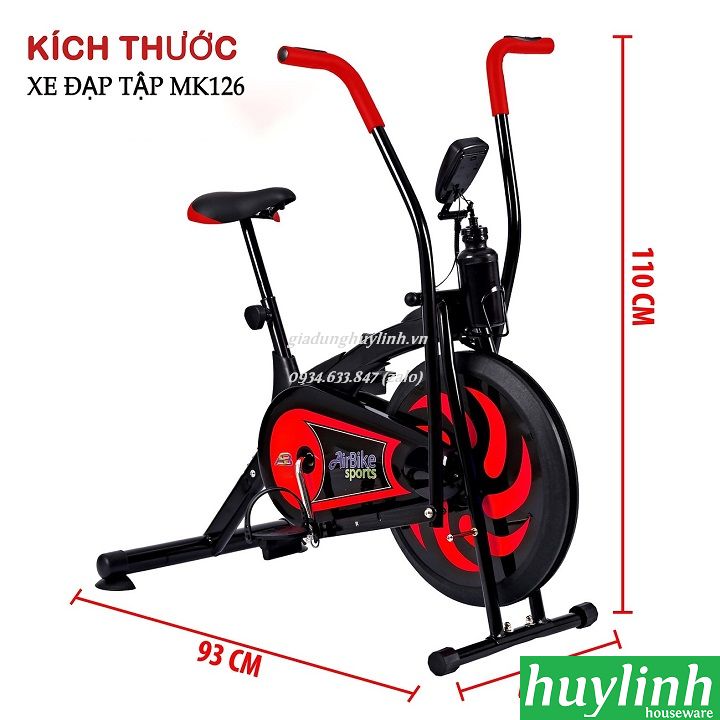 Xe đạp tập thể dục Air Bike MK126 2