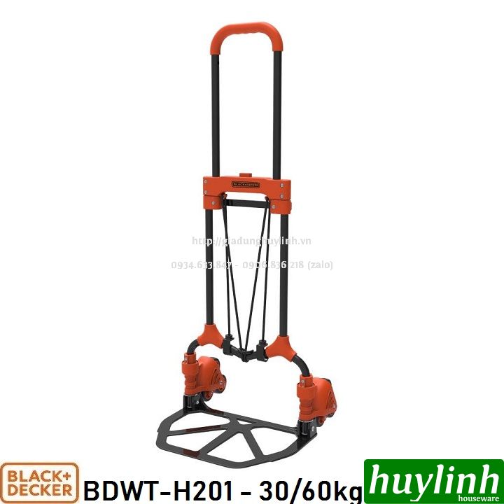 Xe kéo đẩy hàng leo cầu thang Black Decker BDWT-H201 - 30/60kg