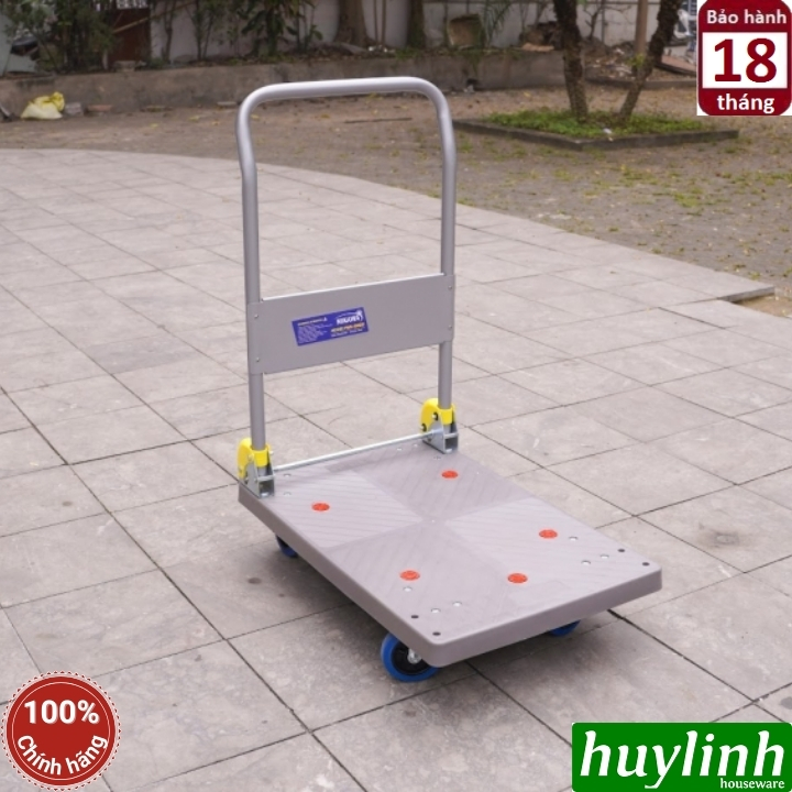 Xe đẩy hàng sàn nhựa Nikawa FWS-150DS 4