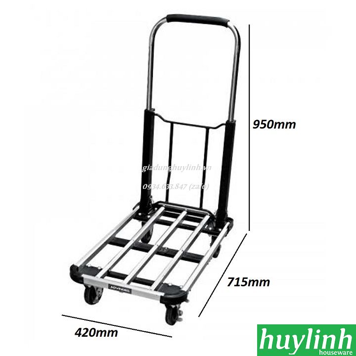 Xe đẩy hàng Advindeq HT-150A - rút gọn - giadunghuylinh.vn 3