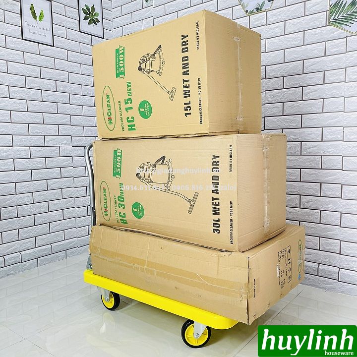 Xe đẩy hàng sàn nhựa Sumika T350 - Tải trọng 350kg 4