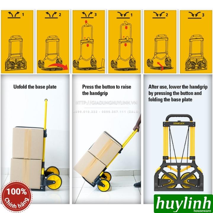Xe kéo đẩy hàng 2 bánh Stanley SXWTD-FT582 - tải trọng 90kg 3