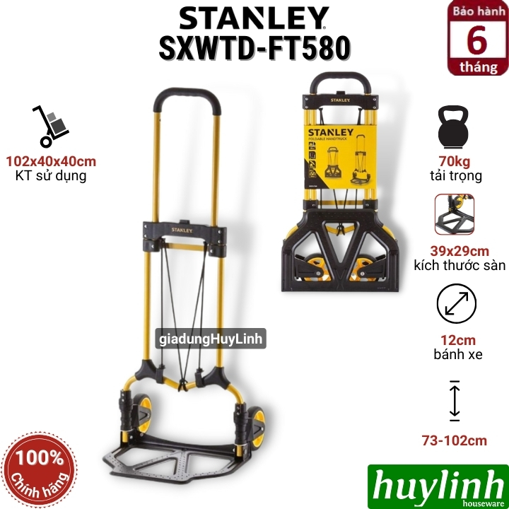Xe đẩy hàng Stanley SXWTD-FT580