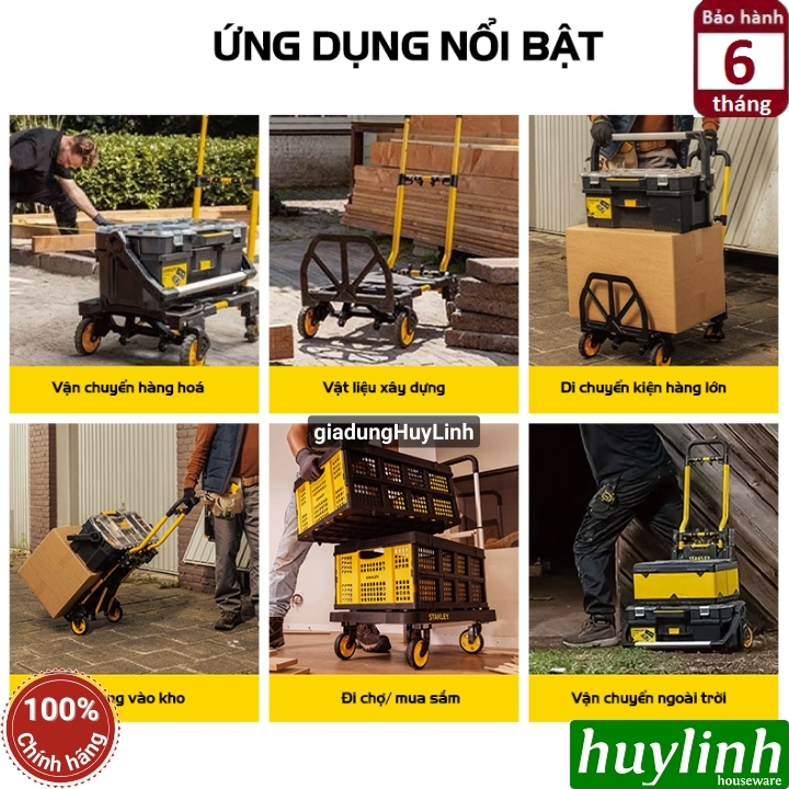 Xe đẩy hàng đa năng Stanley SXWTD-FT585 2