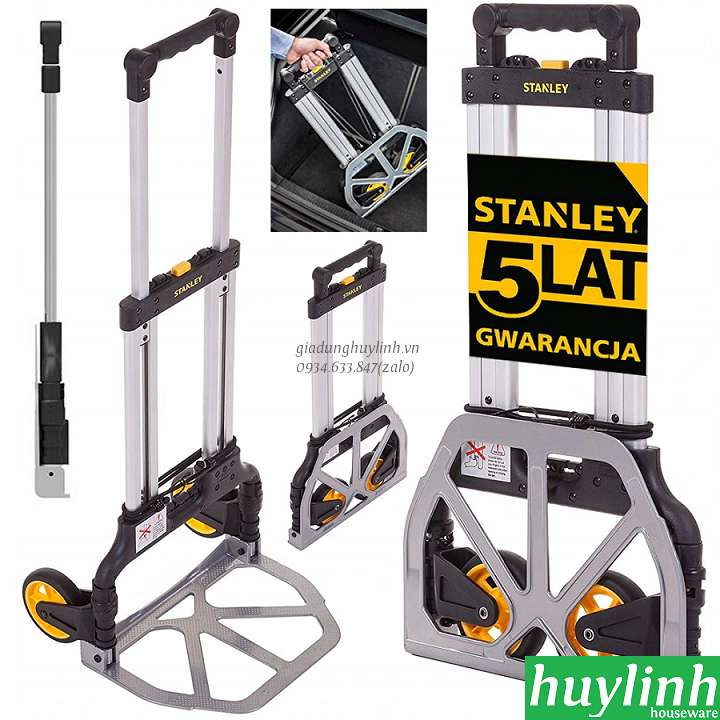 Xe kéo đẩy hàng 2 bánh gấp gọn Stanley SXWTC-FT502 - Tải trọng 70kg 4