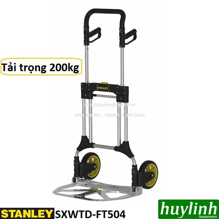 Xe kéo đẩy hàng 2 bánh Stanley SXWTC-FT504 - Tải trọng 200kg