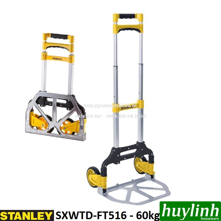 Xe kéo đẩy hàng 2 bánh Stanley SXWTD-FT516 - tải trọng 60kg