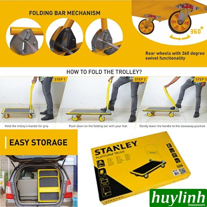 Xe kéo đẩy hàng đa năng Stanley SXWTD-PC528 - tải trọng 300kg 6