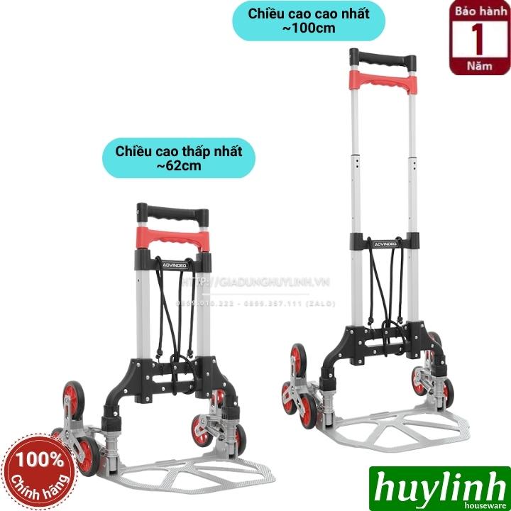 Xe kéo đẩy hàng leo cầu thang rút gọn Advindeq TL-35/70 - Tải trọng 35/70kg 3