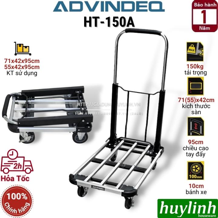 Xe đẩy hàng rút gọn Advindeq HT-150A - Tải trọng 150kg
