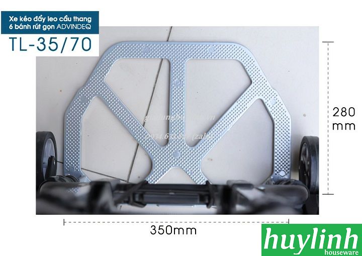 Xe kéo đẩy leo cầu thang Advindeq TL-35/70 4