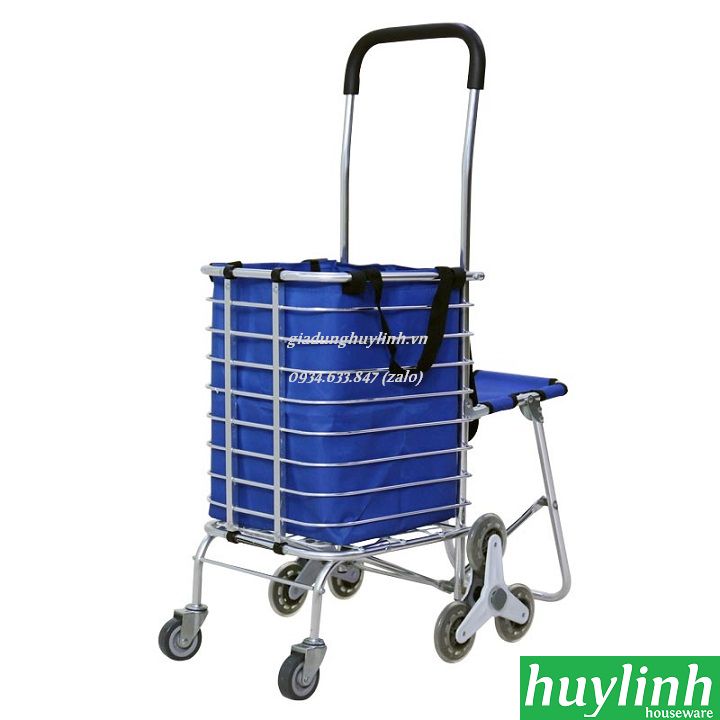 Xe kéo đi chợ Advindeq TL-90CN - 50kg - leo cầu thang 2