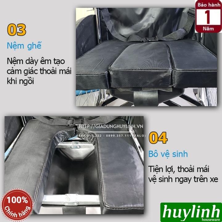 Xe lăn tay có bô Nikita N213-3 - Tải trọng 120kg 4