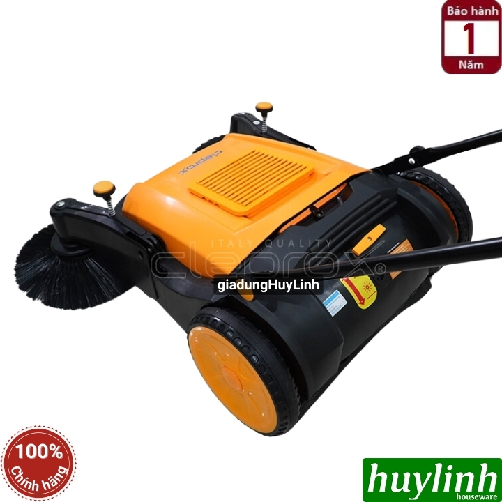 Máy - xe quét rác đẩy tay không động cơ CleproX SX95 6