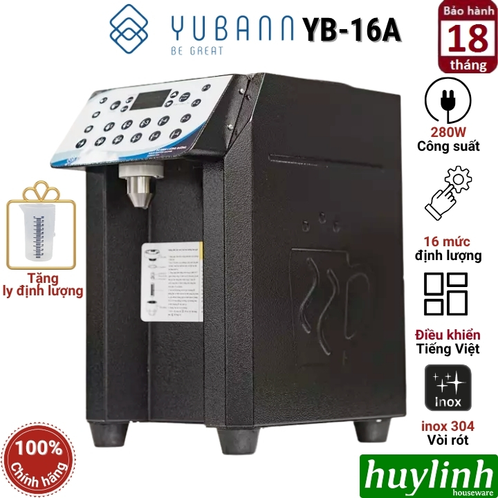 Máy định lượng đường Yubann YB-16A - 16 mức