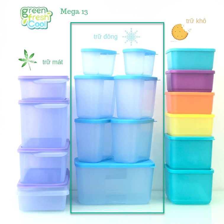 Hộp trữ đông Tupperware - Freezermate Hộp trữ đông Tupperware - Freezermate